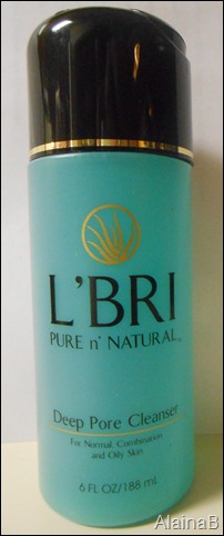 reviews12 010 L'bri pure and natural skincare deep pore cleanser