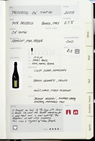 молескин винный дневник