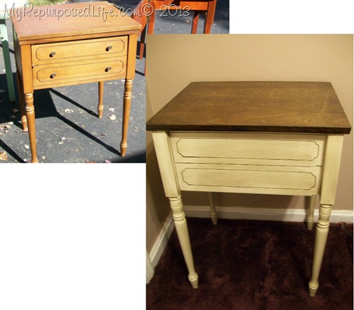 Sewing Cabinet Projects - My Repurposed Life® vintage sewing cabinet - Sewing Cabinet Projects - My Repurposed Life®