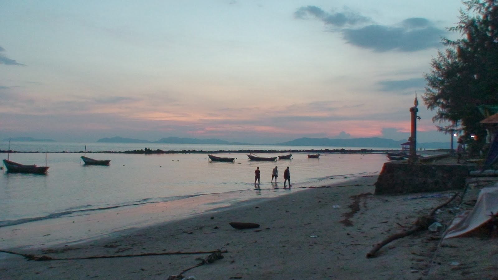 Ban Chang, Rayong, East Coast Thailand Loi Krathong in Ban Chang an der Phala Beach....