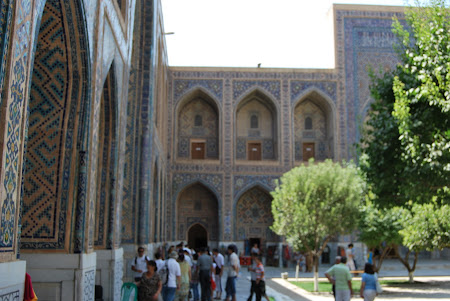 Obiective turistice Uzbekistan: Samarkand - Registan