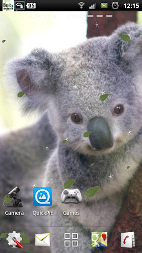 Baby Koala Live Wallpaper