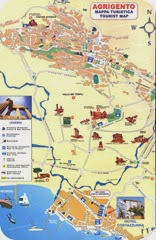 Agrigento-Map