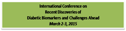 International Conference on Recent Discoveries of Diabetic Biomarkers and Challenges Ahead | 2-3 March 2015 @ BS Abdur Rahman University