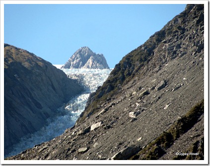 The top of the Fox Glacier.