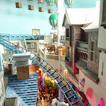 rollercoaster at Lotte World in Seoul, South Korea