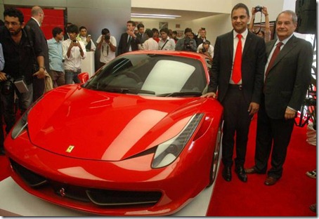Ferrari launches in india 1