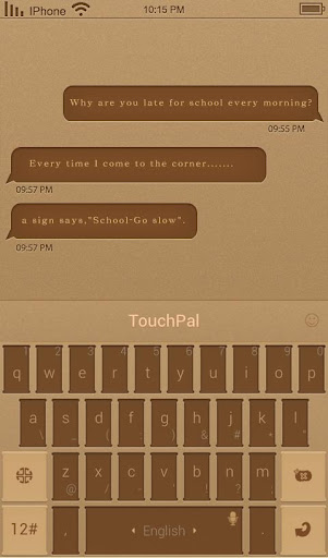 TouchPal Carton Box Theme