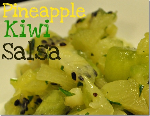 Pineapple Kiwi Salsa