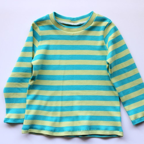 stripes long sleeve top front