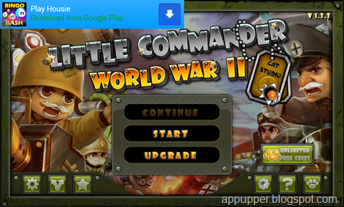 Free Download Little Commander WWII TD v1.3.3 Android Game (APK)
