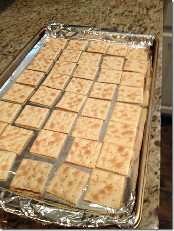 Life Love Larson: Toffee Chocolate Saltines