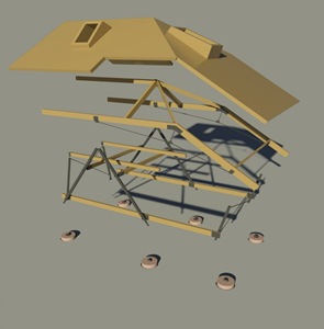 maqueta-3d-casa-de-madera maqueta-3d-casa-de-madera