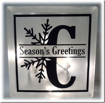 Seasons Greetings Christmas Light Box no bow_snowflake_apieceofheartblog Seasons Greetings Christmas Light Box no bow_snowflake_apieceofheartblog