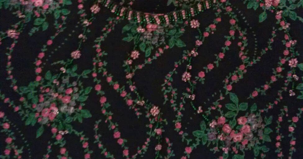 Istimewanya Bidadari: Jahitan manik jubah