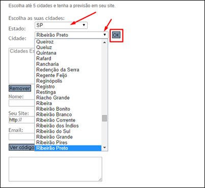 Widget – Coloque o clima no seu blog - Visual Dicas