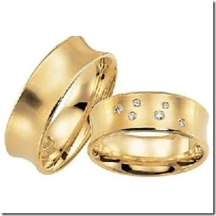 Anillos para bodas matrimonio 2012 bonitos de oro