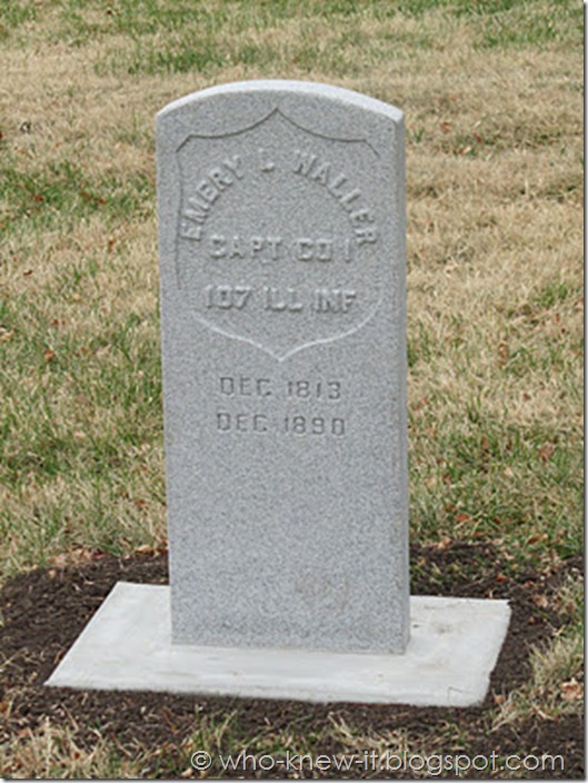 Emery Waller gravestone