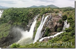 Sue Reno, Shivanasamudra Falls, India