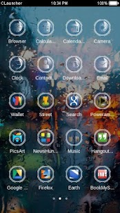 How to install Rain In Window Clauncher Theme 4.1.1 unlimited apk for android
