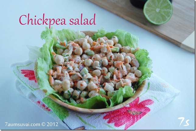 Chickpea salad
