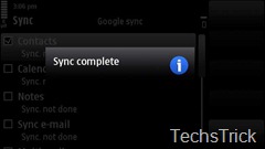 Sync Complete
