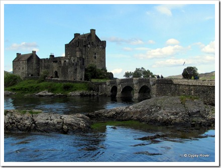 Eilean Donan castle on Loch Duich.