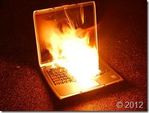 Exploding Laptop