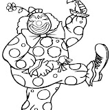 Dibujos de payasos para colorear