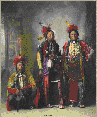 Three Kiowa Men