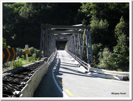 Gates of Haast bridge.