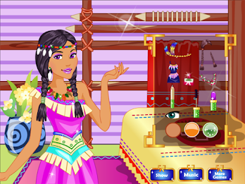Native Princess Makeover poster 5