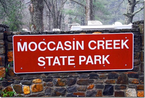 Moccasin Creek Sign
