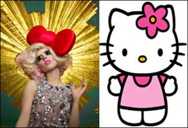 Lady Gaga e Hello Kitty