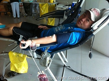 Blood donation at SPark
