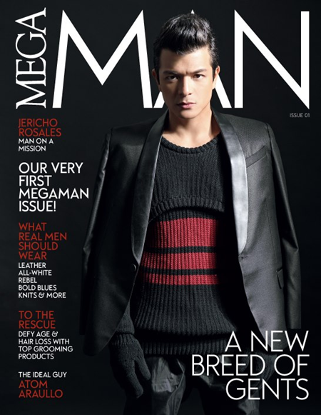 Jericho Rosales on the cover of Mega Man's first issue