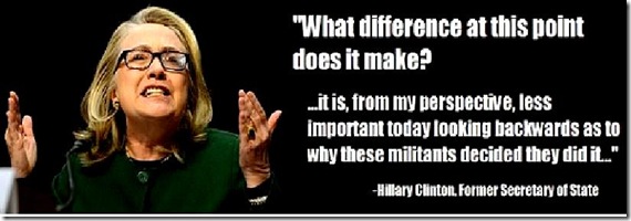 Hillary - What difference does it make...