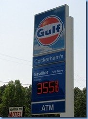 0885 Virginia, Fancy Gap - Gulf gas sign