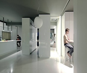 Diseño interior departamento minimalista Diseño interior departamento minimalista