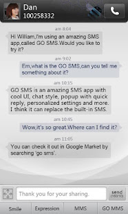 GO短信加强版简约黑色主题(圖1)-速報App