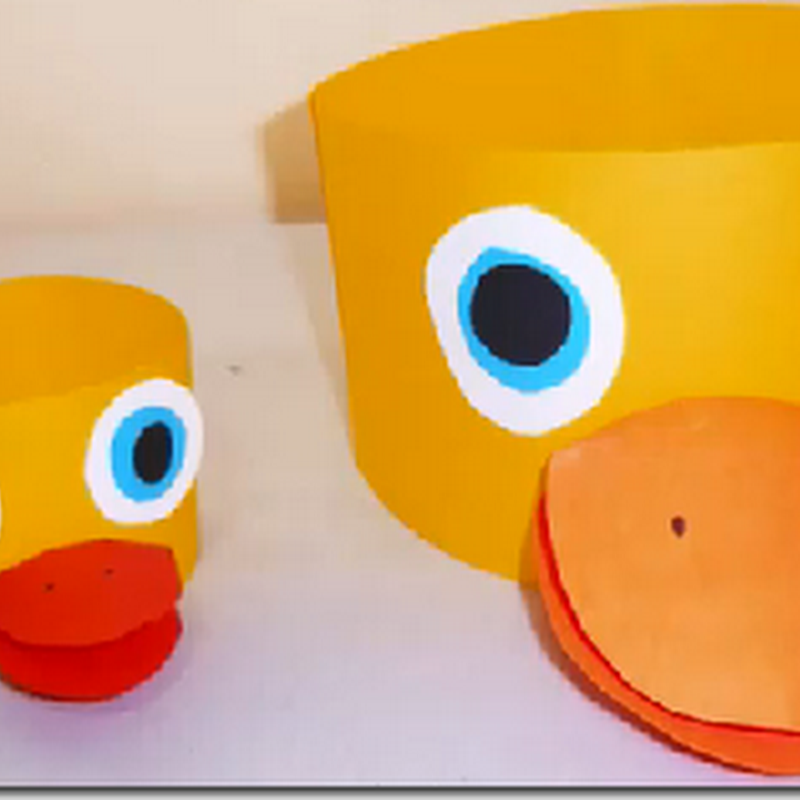 Como hacer un sombrero en forma de pato