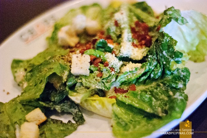 Classic Caesar Salad at Chops Chicago Steakhouse 