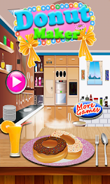 donut maker cooking poster 1
