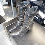 japanese boots at shibuya 109-2 in Narita, Japan 