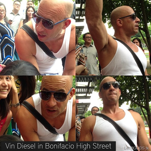 Vin Diesel in Manila