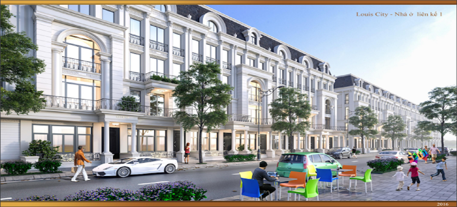 DỰ ÁN NHÀ PHỐ BIỆT THỰ LOUIS CITY HOÀNG MAI