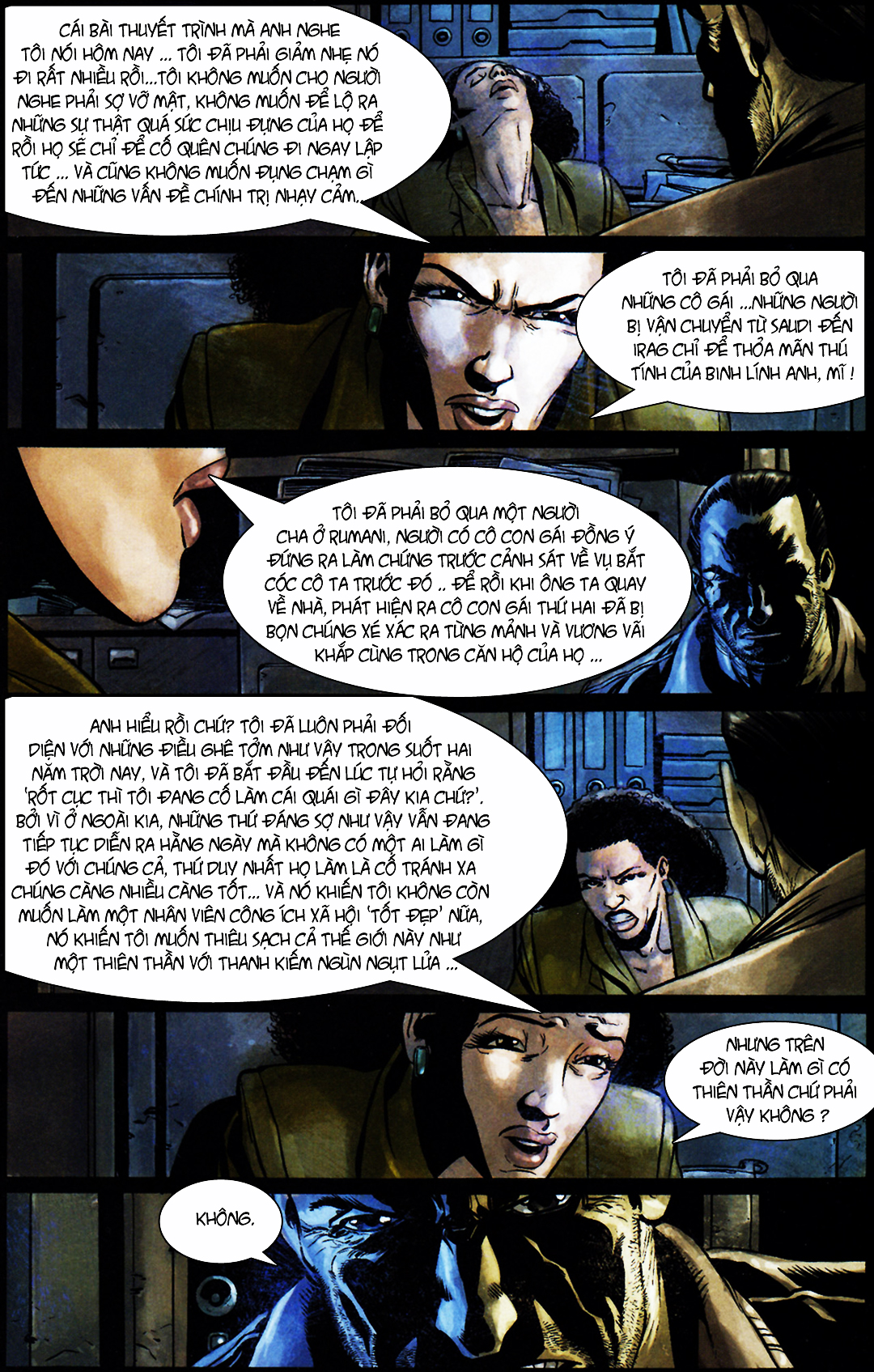 The Punisher: The Slavers chap 3 trang 19