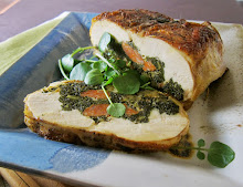 Galantine of Chicken with Kale and Chorizo
