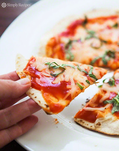 Skillet Tortilla Pizza