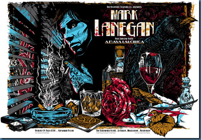 Mark Lanegan Poster by Rhys Cooper